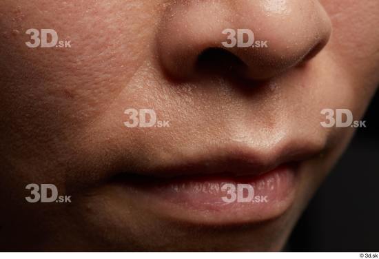 Face Mouth Nose Skin Woman Asian Slim Studio photo references