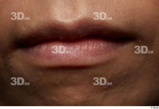 Face Mouth Skin Woman Asian Slim Studio photo references