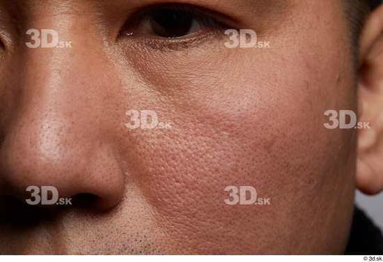 Eye Face Nose Cheek Skin Man Asian Slim Studio photo references