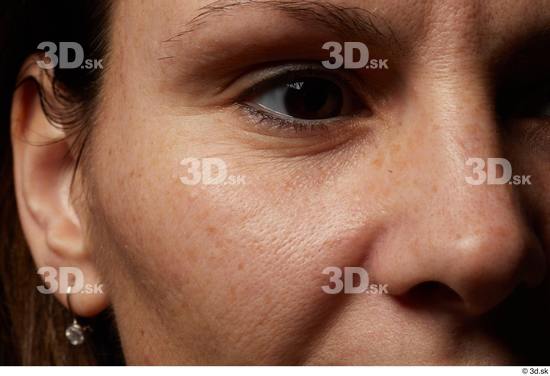 Eye Face Nose Cheek Skin Woman White Slim Studio photo references