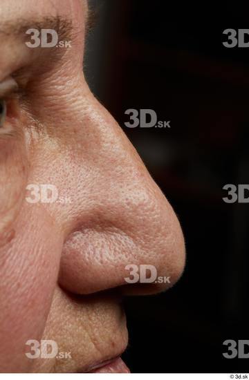 and more Face Nose Skin Woman White Chubby Wrinkles Studio photo references