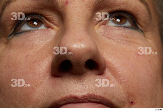 Face Mouth Nose Skin Woman White Chubby Wrinkles Studio photo references