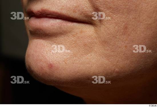 Face Mouth Skin Woman White Chubby Studio photo references