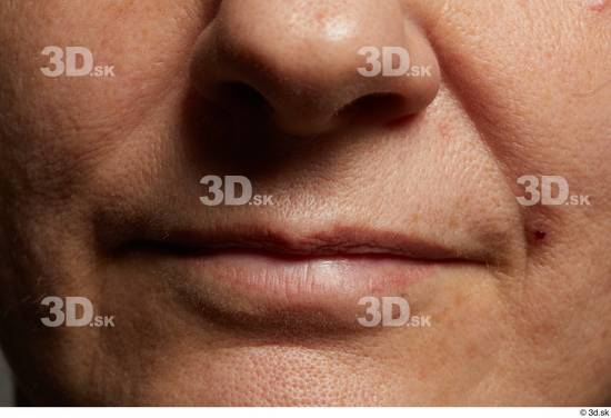 Face Mouth Nose Skin Woman White Chubby Studio photo references