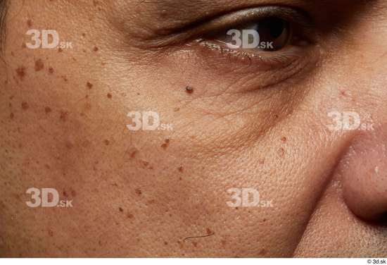 Eye Face Cheek Skin Man Slim Wrinkles Studio photo references