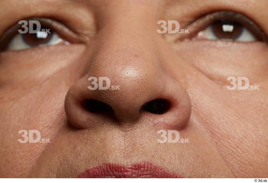 Face Nose Skin Woman Chubby Wrinkles Studio photo references