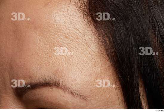 Face Hair Skin Woman Chubby Wrinkles Studio photo references