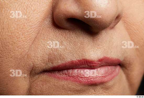 Face Mouth Nose Cheek Skin Woman Chubby Wrinkles Studio photo references