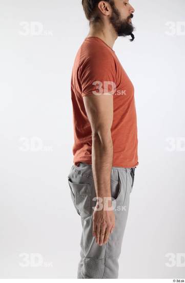 Man White Slim Male Studio Poses