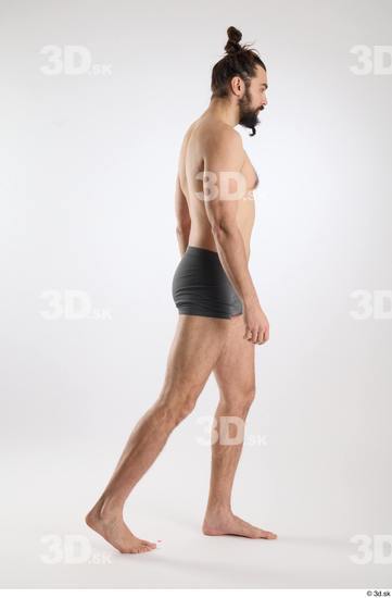 Man White Slim Male Studio Poses