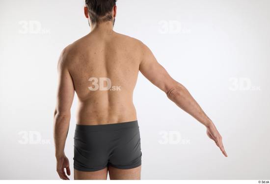 Man White Slim Male Studio Poses