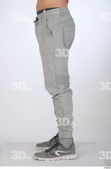 Man White Slim Male Studio Poses