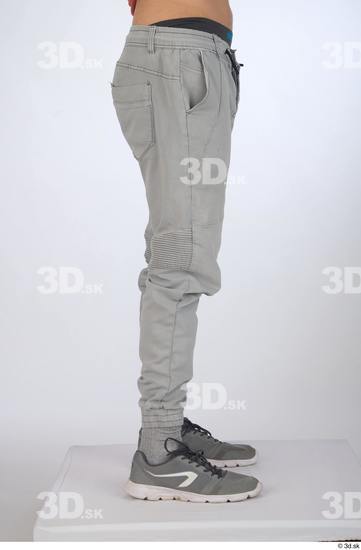 Man White Slim Male Studio Poses