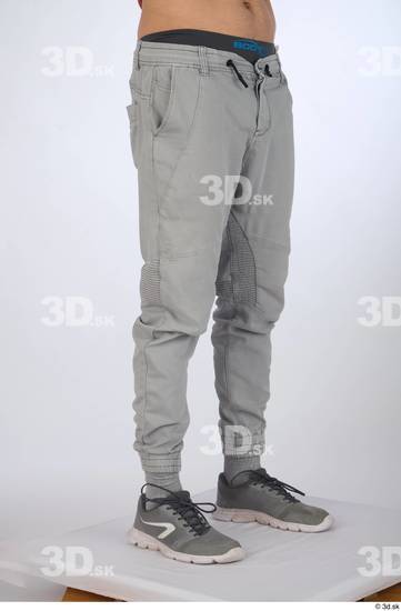 Man White Slim Male Studio Poses