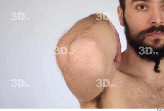 Man White Slim Male Studio Poses