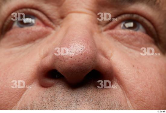 Nose Skin Man Chubby Wrinkles Studio photo references