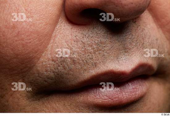 Mouth Skin Man Chubby Wrinkles Studio photo references