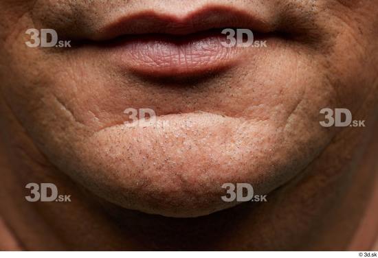 Mouth Skin Man Chubby Wrinkles Studio photo references