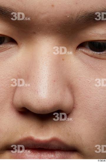 Face Mouth Nose Skin Man Asian Slim Studio photo references