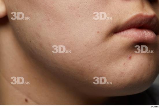 Face Mouth Cheek Skin Man Asian Slim Studio photo references