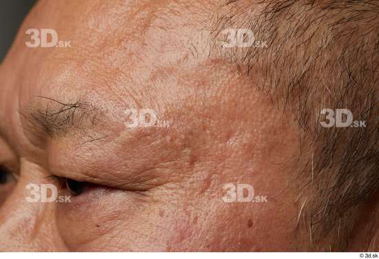 Eye Hair Skin Man Asian Slim Wrinkles Studio photo references