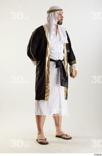 Whole Body Man Formal Athletic Bearded Studio photo references Arab