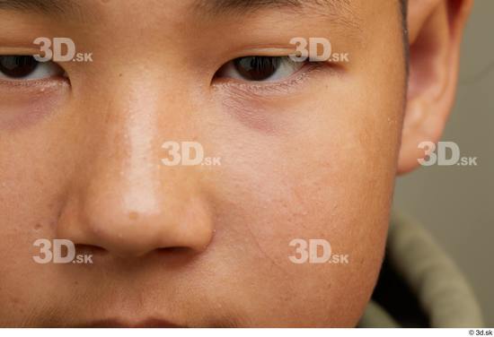 Eye Face Nose Cheek Skin Man Asian Slim Studio photo references