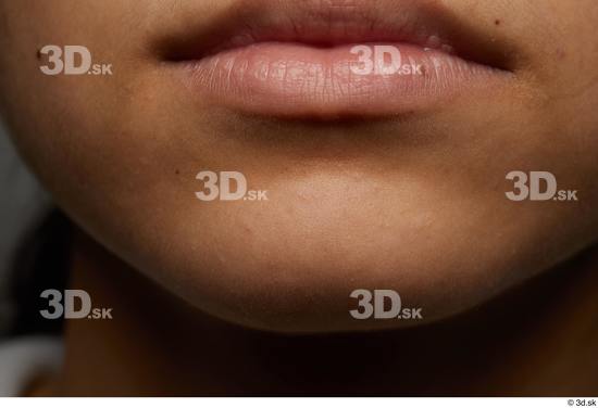 Face Mouth Skin Woman Asian Slim Studio photo references