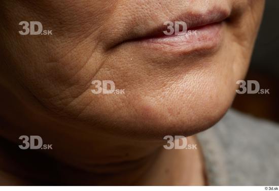 Face Mouth Cheek Skin Woman Asian Slim Wrinkles Studio photo references