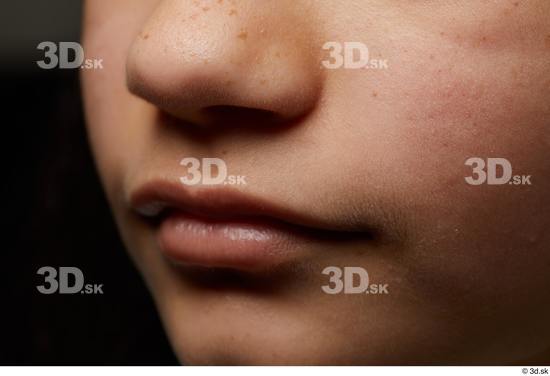 Face Mouth Nose Cheek Skin Woman Studio photo references