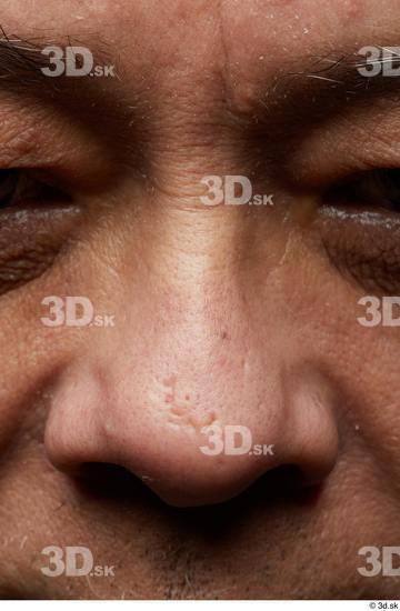 Face Nose Skin Man Asian Slim Wrinkles Studio photo references