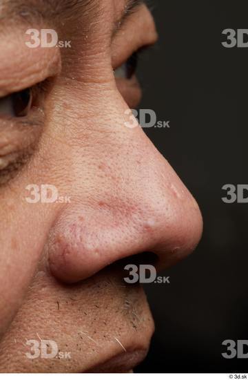 Face Nose Skin Man Asian Slim Wrinkles Studio photo references