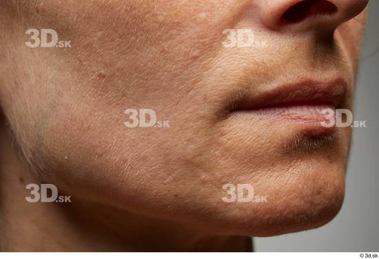 Face Mouth Cheek Skin Woman White Slim Studio photo references