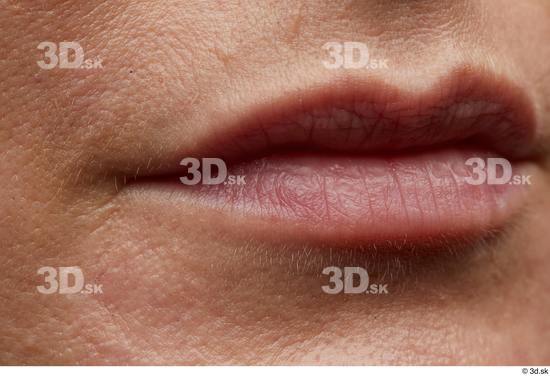 Mouth Skin Woman White Slim Studio photo references