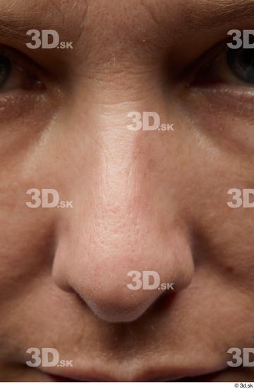 Nose Skin Woman White Slim Studio photo references