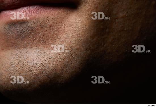 Mouth Skin Man Slim Studio photo references