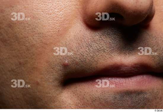 Mouth Nose Skin Man Slim Studio photo references