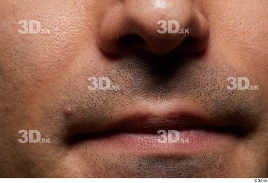 Mouth Nose Skin Man Slim Studio photo references