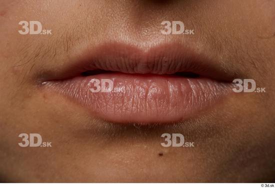 Face Mouth Skin Woman Slim Studio photo references