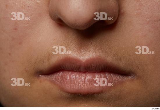 Face Mouth Nose Skin Woman Slim Studio photo references