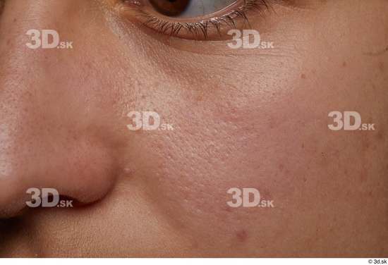 Face Nose Cheek Skin Woman Slim Studio photo references