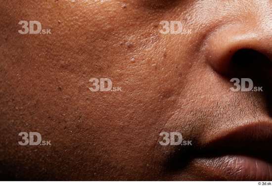 Face Mouth Nose Cheek Skin Man Black Studio photo references