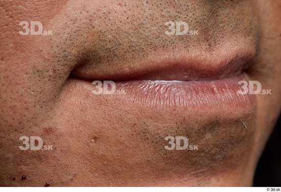 Face Mouth Skin Man Slim Studio photo references