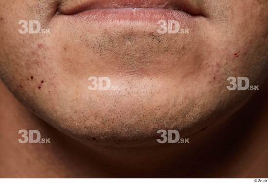 Face Mouth Skin Man Slim Studio photo references