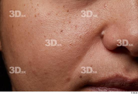 Face Nose Cheek Skin Woman Chubby Studio photo references