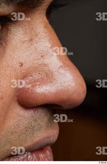 Face Nose Skin Man Slim Studio photo references