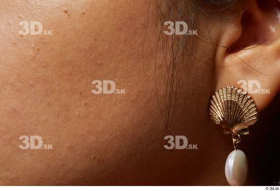 Face Cheek Ear Hair Skin Woman Slim Studio photo references