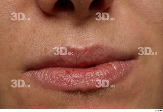 Face Mouth Skin Woman Slim Studio photo references