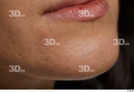 Face Mouth Skin Woman Slim Studio photo references