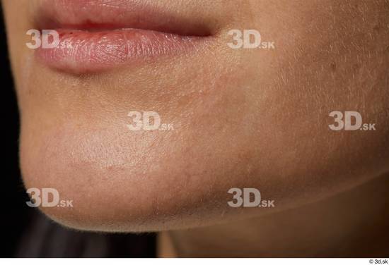 Face Mouth Skin Woman Slim Studio photo references